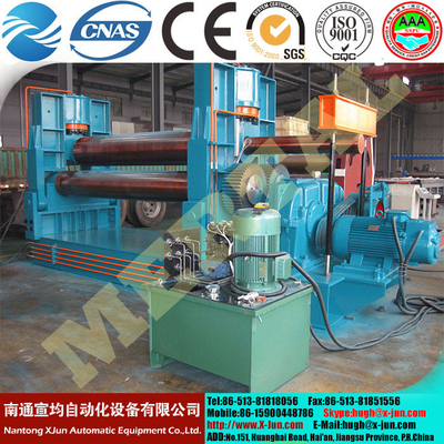 MCLW11-20*2500 Mechanical three roller plate bending/rolling machine export Indonesia supplier