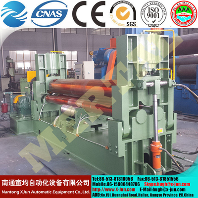 MCLW11-25X2500 Mechanical three roller plate bending machine, plate rolling machine export supplier