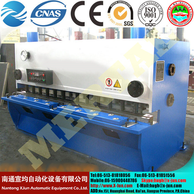 Hydraulic Guillotine Shearing Machine , Hardware Steel Plate Cutting Machine supplier