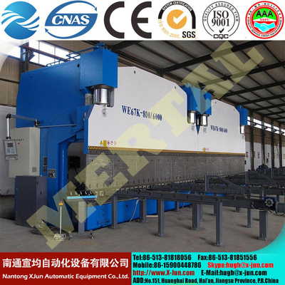 MCL WC67Y 4000T large double linkage CNC press brake,hydraulic bending machine supplier