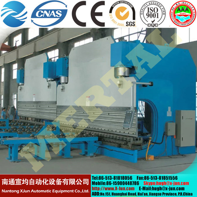 MCL WC67Y 4000T large double linkage CNC plate bending machine, rolling machine supplier